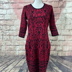 Danny & Nicole Red Dress Size Large